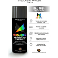 Аэрозольная краска Monarca RAL7024 Серый Графит 17024