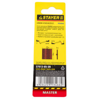 Дверная разъемная петля STAYER Master цвет коричневый правая 65 мм 37613-65-3R