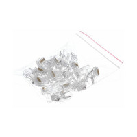 Коннекторы VCOM RJ-45 /8P8C/ для UTP кабеля 5 категории / упаковка по 20 шт./ VNA2200-1/20