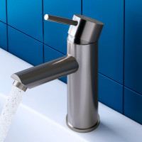 Смеситель Dorff Logic new для умывальника, из нержавеющей стали D3002100SS