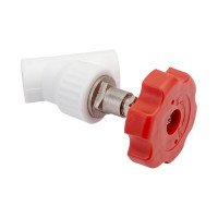 Запорный клапан VALFEX PP-R белый, 20х45° 10174020 127-0184