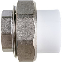 Комбинированная муфта VALFEX PP-R белая, разъем 25х3/4 дюйма ВР 10155020 127-0212
