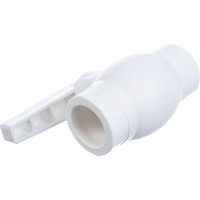 Шаровый кран VALFEX PP-R OPTIMA белый, 25 мм 10145025 007-8304
