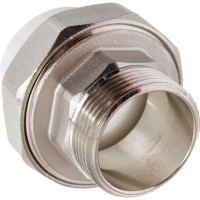 Комбинированная муфта VALFEX PP-R белая, разъем 40х1 1/4 дюйма НР 10156032 127-0229