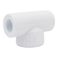 Комбинированный тройник VALFEX PP-R белый, 20х3/4 дюйма ВР 10127120 127-0516