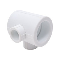 Крестовина VALFEX PP-R белая, 2-плоскостная, 40х20 мм 10118140 127-8214