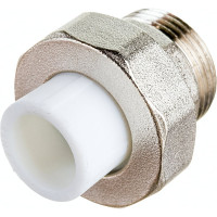 Комбинированная муфта VALFEX PP-R белая, разъем 20х1 дюйма НР 10156125 127-0222