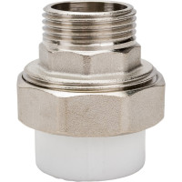 Комбинированная муфта VALFEX PP-R белая, разъем 32х1 дюйма НР 10156025 127-0227