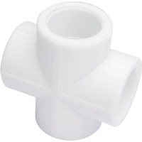 Крестовина VALFEX PP-R белая, 25 мм 10118025 127-0206