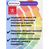 Фасадная краска Tikkurila Facade Silicon VVA глубокоматовая 9л 700011476