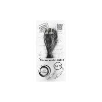 Кабель Cablexpert аудио Jack 3.5(M)/Jack 3.5(M), 3pin, 1.2м, черный, пакет CCA-404