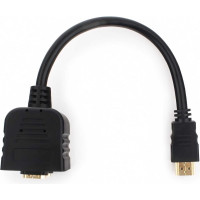 Разветвитель Cablexpert HDMI HD19F/2x19F, 1 компьютерный 2 монитора, пасcивный, Full-HD, 3D, 1.4v DSP-2PH4-002