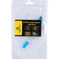 Переходник USB Cablexpert USB Type-C/Jack3.5F, блистер CCA-UC3.5F-01-W