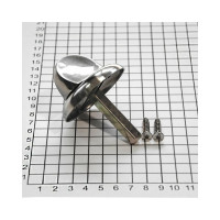 Поворотная кнопка DOORLOCK DL TK07/8/65 SN матовый никель, для задвижек, шпиндель 8x65 мм 73365