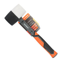 Черно-белая киянка PATRIOT RMF-680BW с фибергласовой рукояткой, 680г 350001116