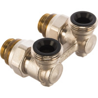 Угловой узел Watts нижнего подключения радиаторов ECK 10001886