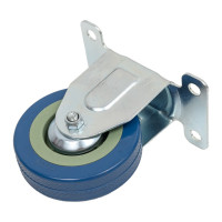 Колесо серая резина неповоротное FCG93 75 мм MFK-TORG 3052075