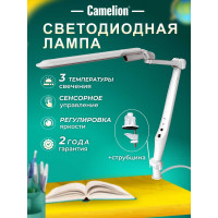 Настольный светильник Camelion KD-830 C01 белый 14014