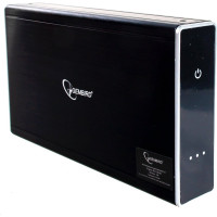 Внешний корпус Gembird 3.5 " USB 3.0 SATA HDD/SSD алюминий сенсорная кнопка черный EE3-U3S-80