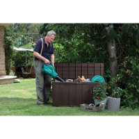 Сундук KETER SHERWOOD STORAGE BOX 270 л коричневый 230403