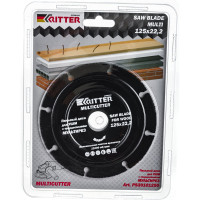 Диск пильный Multi 125х22.2х1.2 мм для УШМ RITTER PS30101250