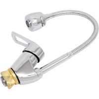 Смеситель для кухни G-lauf с гибким гофрированным изливом, хром 8G4-E181