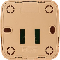 1-местная розетка EKF Минск RJ-45 ОП, 1А, 120В, светлое дерево EGK01-035-30