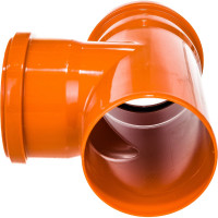 Тройник для наружной канализации RTP D 110х110 мм, 87 град 36511