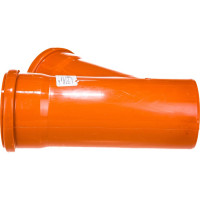 Тройник для наружной канализации RTP D 110х110 мм, 45 град 36512