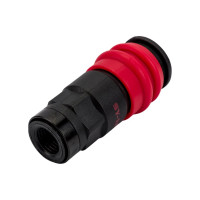 Муфта быстросъемная композитная (F>F1/4"; 68 мм) MIGHTY SEVEN SY-1213F