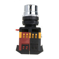 Кнопка TDM ELECTRIC ABLF-22, белый, d22мм, неон/230В, 1з 1р SQ0704-0028