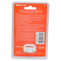 Светодиодный ночник TDM ELECTRIC Елочка с датчиком света, 0.3 Вт 220 В  SQ0357-0010
