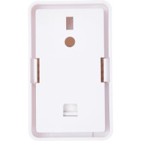 Настенная розетка NETLAN 1 порт, категория 5e, RJ45/8P8C, неэкранированная, белая, 10 шт,EC-UWO-1-UD2-WT-10