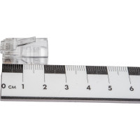 Коннектор NETLAN RJ45/8P8C, категория 5e, 3 мкд, универсальный, 1000шт. EC-UP8P8C-5E-003-TR-1000