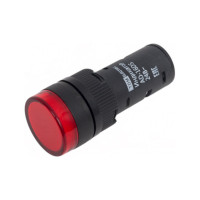 Лампа TDM ELECTRIC AD-16DS матрица, d16мм, красный, 24В, AC/DC SQ0702-0056