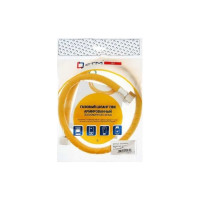 Подводка для газа СТМ ГАЗ ПВХ, 1/2", гайка-гайка, 80 см CGVF1208