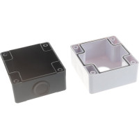 Корпус TDM КП101 для кнопок, 1место, белый SQ0705-0001