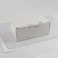 Гарнитур на накладке для противопожарных дверей HOPPE  FS-K138/353K Paris PZ72mm F9016 белый пластик А=40-66мм 65798