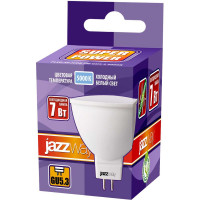 Светодиодная лампа Jazzway PLED-SP 7Вт JCDR MR16 5000К холодный белый GU5.3 520лм 230В/50Гц 1033536