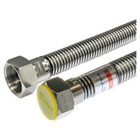 Подводка для газа СТМ ГАЗ сильфонная, 3/4", гайка-гайка, 200 см CGHF3420