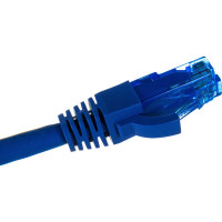 Шнур NIKOMAX U/UTP 4 пары, категория 6, 2хRJ45/8P8C, синий, 0,3м NMC-PC4UE55B-003-C-BL