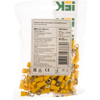 Наконечник IEK НКИ 5.5-4 кольцо, 4-6, упаковка 100шт, ИЭК UNL20-006-6-4