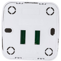 1-ая розетка EKF Basic Минск ОП RJ-45, 1А, 120В, белая EGK01-035-10