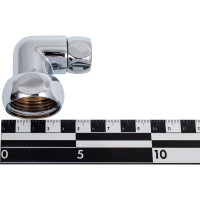 Уголок СТМ ТЕРМО гайка-гайка 1" х 1/2" для полотенцесушителя  хромированный CPLF0112