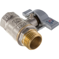 Шаровой кран для воды СТМ СТАНДАРТ 1/2", г/ш, бабочка CWFMB012