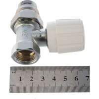 Радиаторный ручной регулировки клапан IVANCI со стопорным кольцом, прямой 1/2" IVC.103001.N.03