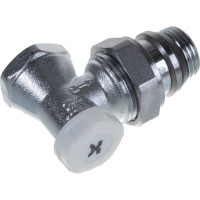 Радиаторный запорный угловой клапан IVANCI со стопорным кольцом 1/2" IVC.103004.N.03