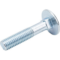 Мебельный болт Element DIN 603 8x40 белый цинк 30 шт 102750