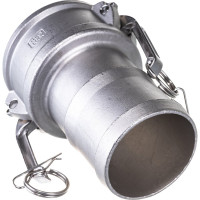 Камлок тип С (розетка с хвостовиком; 75 мм-3"; нержавеющая сталь) TITAN LOCK TL300CSS