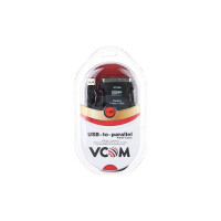 Кабель-адаптер VCOM USB A вилка - LPT, 1.8м VUS7052